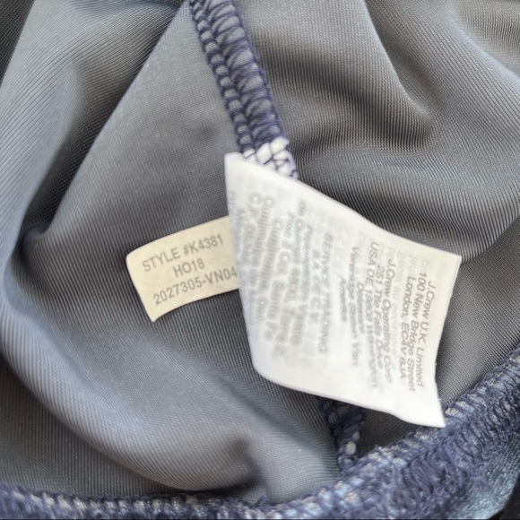 MADEWELL Blue Velour Crewneck Sweatshirt XL - Picture 7 of 10